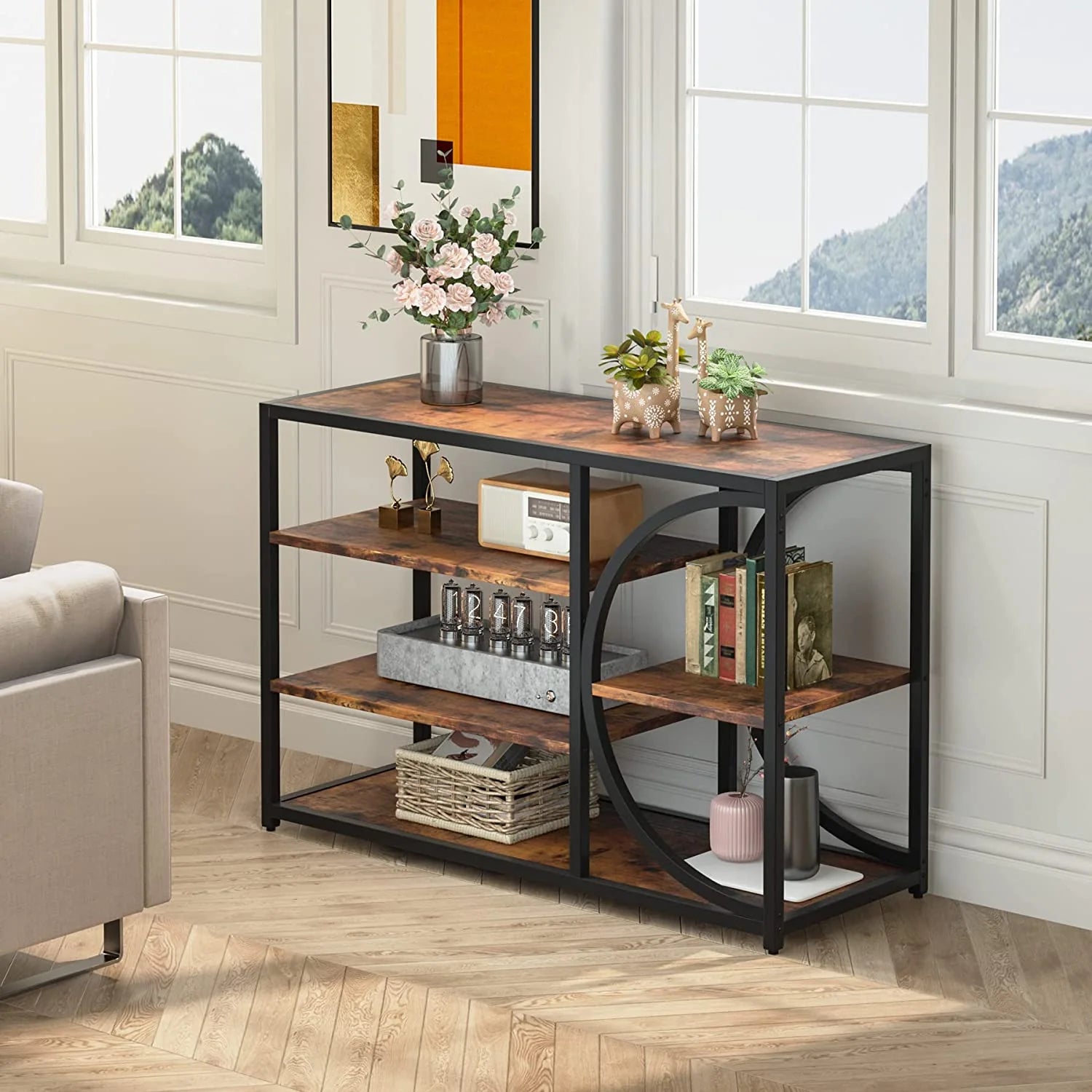 Hallway Accent Lounge Living Room Organizer Console Table